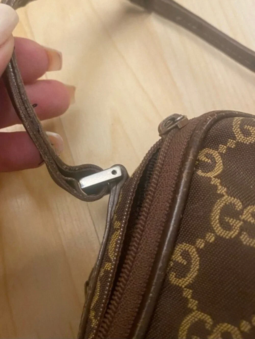 Gucci Pouchette In Brown